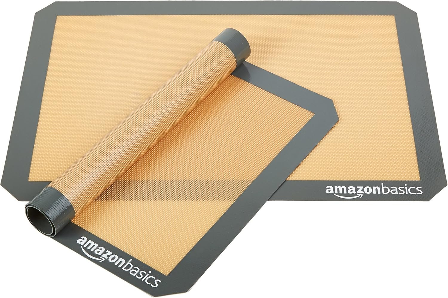 This baking mat is reusable and non-stick, making baking easy and clean.