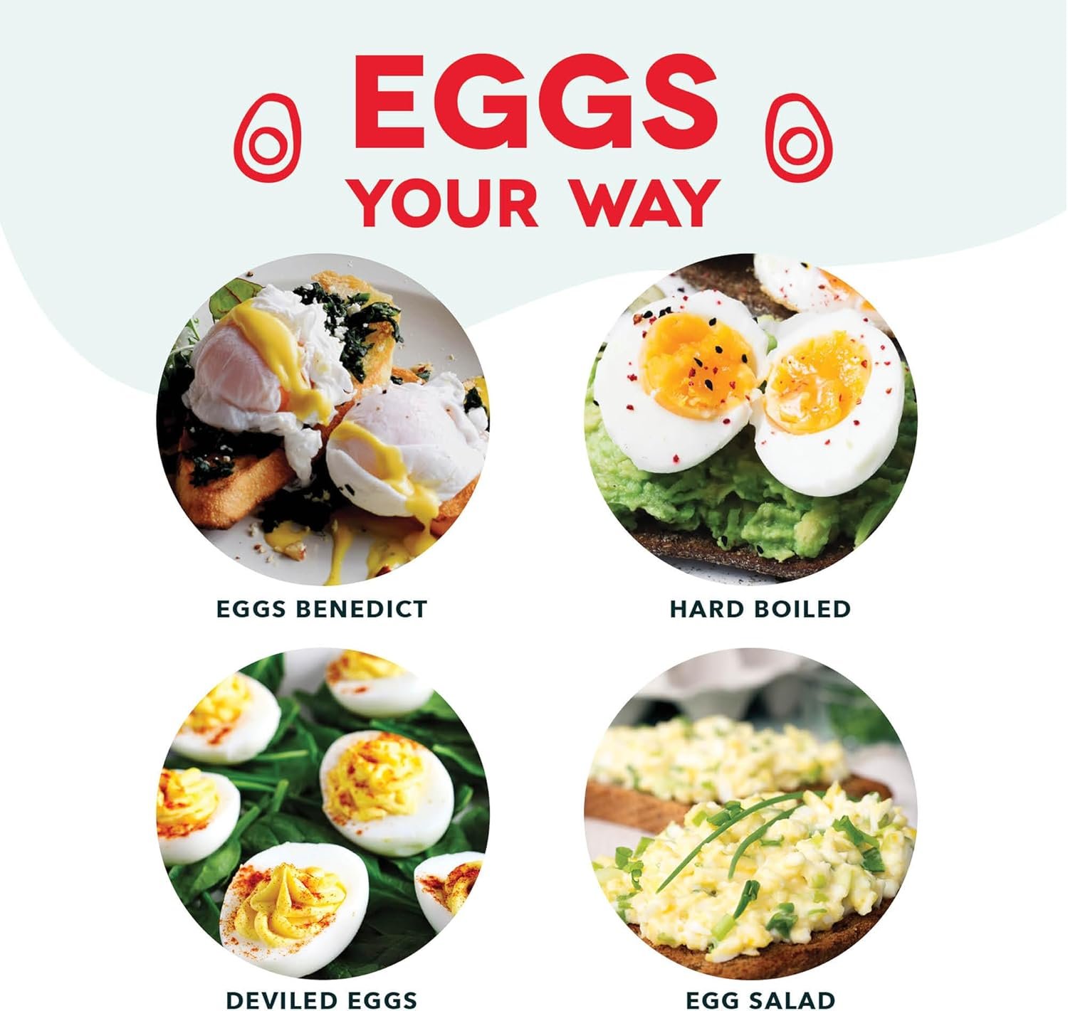 This egg cooker helps you boil and cook eggs quickly for breakfast.