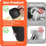 👉 2 in 1 oil dispenser bottle for controlled pouring and healthy cooking oil use