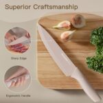 👉 13 piece stainless steel knife set with anti rust coating sharp blades dishwasher safe and safe storage